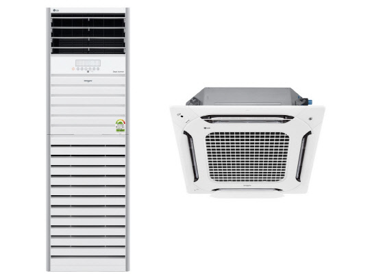 제23회 올해의 에너지위너상에서'에너지 대상 및 산업통상자원부 장관상'을 수상한 상업용 싱글 냉난방기. [LG전자 제공]